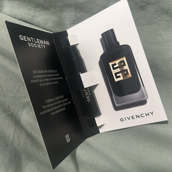 4/$15 Givenchy Gentleman Society sample - Picture 2 of 2